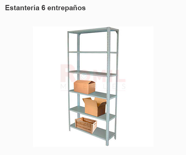 Estanterías metálicas